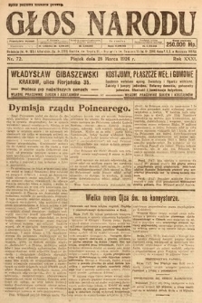 Głos Narodu. 1924, nr 72