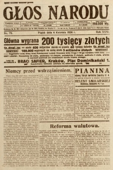 Głos Narodu. 1924, nr 78