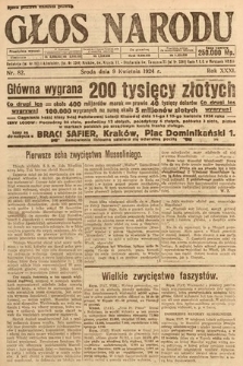 Głos Narodu. 1924, nr 82