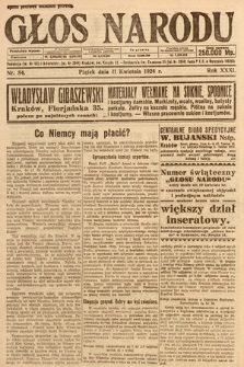 Głos Narodu. 1924, nr 84