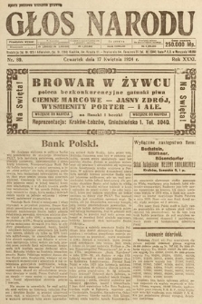 Głos Narodu. 1924, nr 89