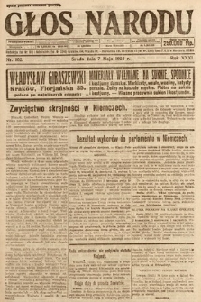 Głos Narodu. 1924, nr 102