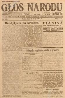 Głos Narodu. 1924, nr 115