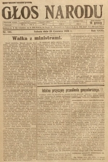 Głos Narodu. 1924, nr 144