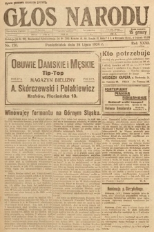 Głos Narodu. 1924, nr 170