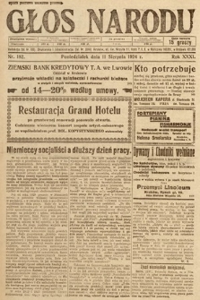 Głos Narodu. 1924, nr 182