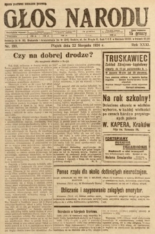 Głos Narodu. 1924, nr 190