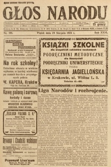 Głos Narodu. 1924, nr 196