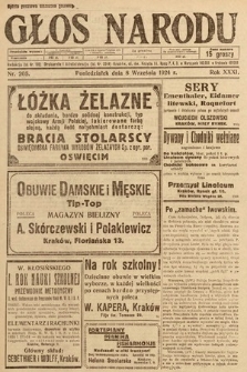 Głos Narodu. 1924, nr 205