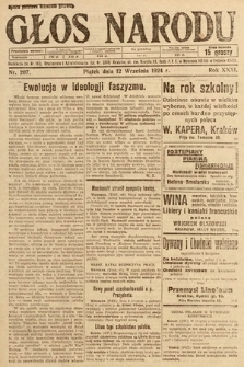 Głos Narodu. 1924, nr 207