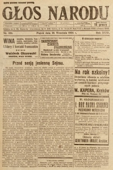 Głos Narodu. 1924, nr 219