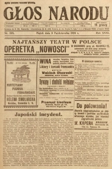 Głos Narodu. 1924, nr 225