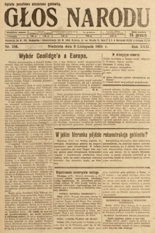 Głos Narodu. 1924, nr 256