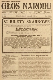 Głos Narodu. 1924, nr 262