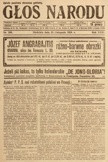 Głos Narodu. 1924, nr 268