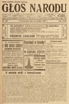 Głos Narodu. 1924, nr 292