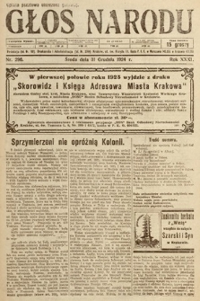 Głos Narodu. 1924, nr 296