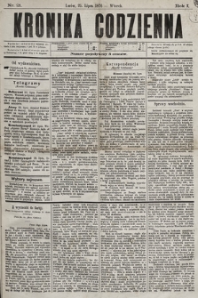 Kronika Codzienna. 1876, nr 20