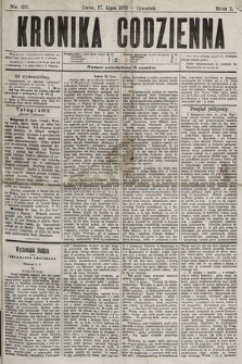 Kronika Codzienna. 1876, nr 23