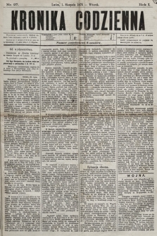 Kronika Codzienna. 1876, nr 27