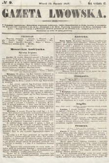 Gazeta Lwowska. 1857, nr 9