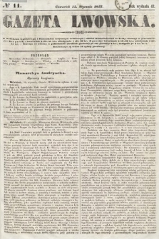 Gazeta Lwowska. 1857, nr 11