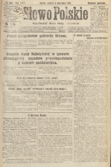 Słowo Polskie. 1921, nr 391