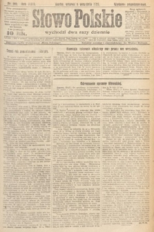 Słowo Polskie. 1921, nr 396