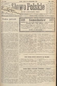 Słowo Polskie. 1921, nr 445