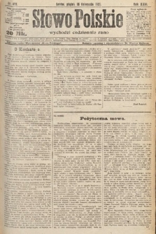 Słowo Polskie. 1921, nr 477