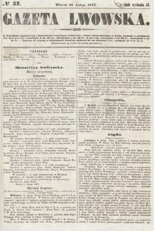 Gazeta Lwowska. 1857, nr 32