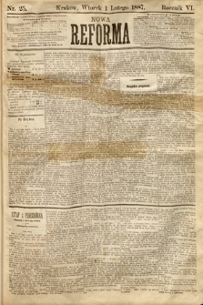 Nowa Reforma. 1887, nr 25