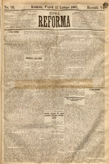 Nowa Reforma. 1887, nr 33