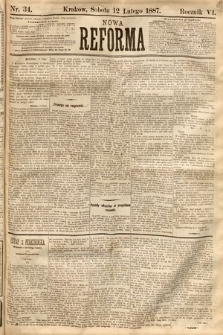 Nowa Reforma. 1887, nr 34