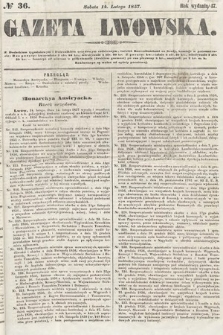 Gazeta Lwowska. 1857, nr 36