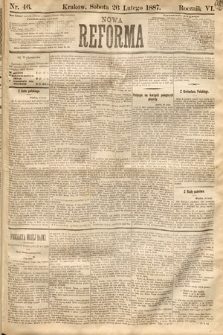 Nowa Reforma. 1887, nr 46