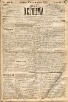 Nowa Reforma. 1887, nr 50-51