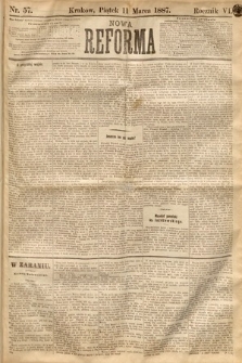 Nowa Reforma. 1887, nr 57