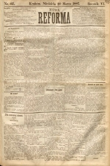 Nowa Reforma. 1887, nr 65