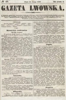 Gazeta Lwowska. 1857, nr 41