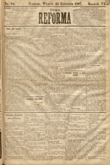 Nowa Reforma. 1887, nr 94