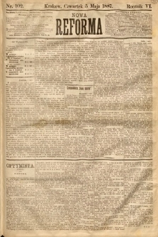 Nowa Reforma. 1887, nr 102