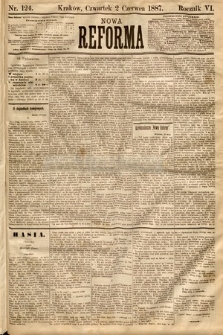 Nowa Reforma. 1887, nr 124