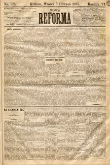 Nowa Reforma. 1887, nr 128