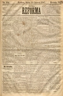 Nowa Reforma. 1887, nr 134
