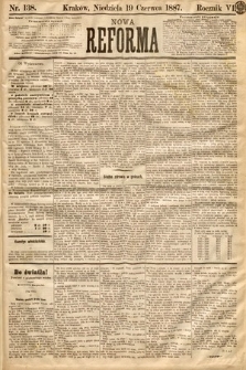 Nowa Reforma. 1887, nr 138