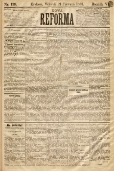 Nowa Reforma. 1887, nr 139