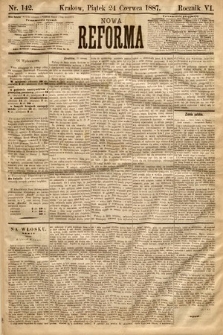 Nowa Reforma. 1887, nr 142