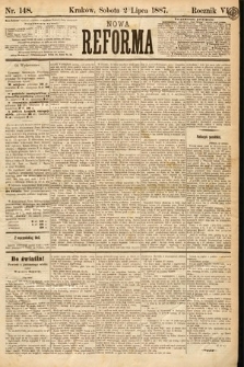 Nowa Reforma. 1887, nr 148