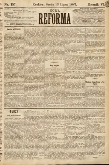 Nowa Reforma. 1887, nr 157